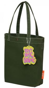 Liix Don't Panic It's organic bag forest green