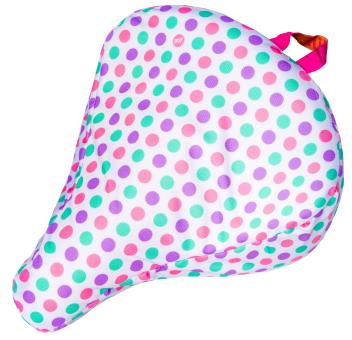 Liix Saddle Cover Pastel Polka Dots