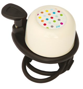 Liix Scooter Bell Polka Dots cream