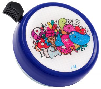 Liix Big Colour Bell Cute Monsters blue