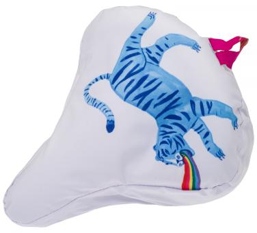 Liix Saddle Cover Rainbow Tiger