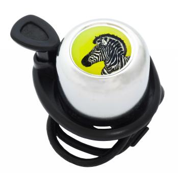 Liix Scooter Bell Punky Zebra chrome