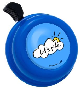 Liix Colour Bell Manamolotov Let's Ride striking blue