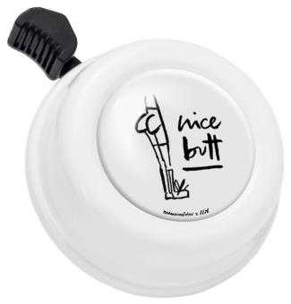 Liix Colour Bell Manamolotov Nice Butt Klingel /&nbsp;white