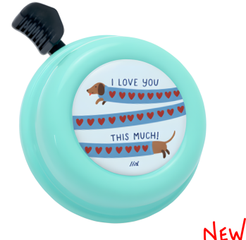 Liix Colour Bell Dog Love Pastel Green