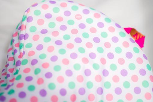 Liix Saddle Cover Pastel Polka Dots 2
