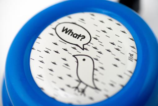 Liix Colour Bell What Bird White Striking Blue 2