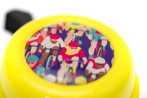 Liix Colour Bell Peleton yellow 2