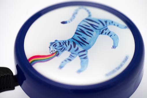 Liix Big Colour Bell Rainbow Tiger blue 2