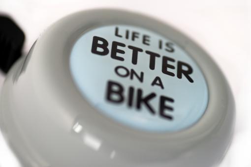 Liix Colour Bell Life Is Better On A Bike grey 2