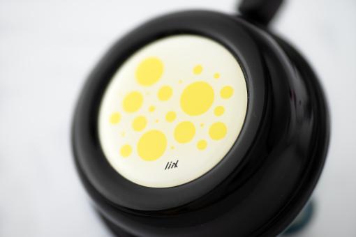 Liix Colour Bell Yellow Dots black 2
