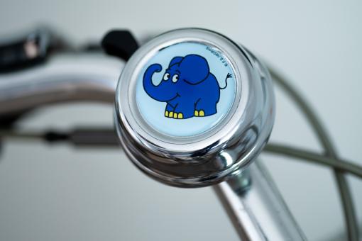 Liix Colour Bell Maus Elefant Chrome 2