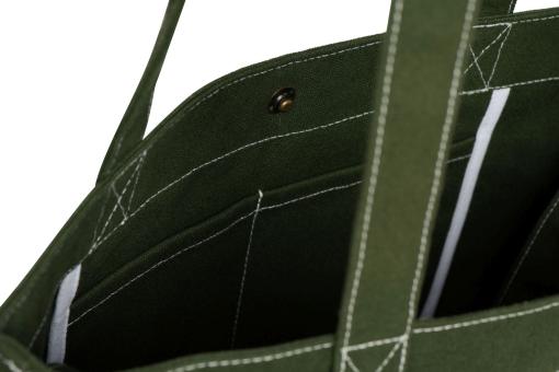 Liix Don't Panic It's organic bag forest green 2