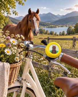 Liix Colour Bell Horse pastel yellow 2