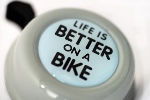 Liix Colour Bell Life Is Better On A Bike grey 3