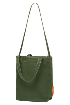 Liix Don't Panic It's organic bag forest green 3