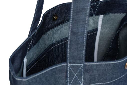 Liix Don't Panic It's Organic Tasche / light denim 3