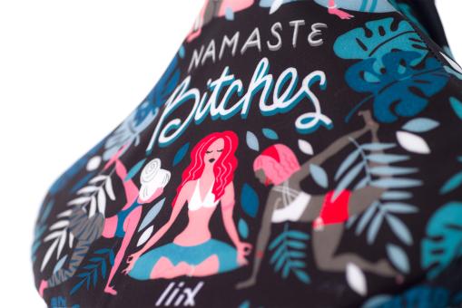 Liix Saddle Cover CatCoq Namaste Bitches 3