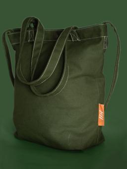 Liix Don't Panic It's organic bag forest green 4
