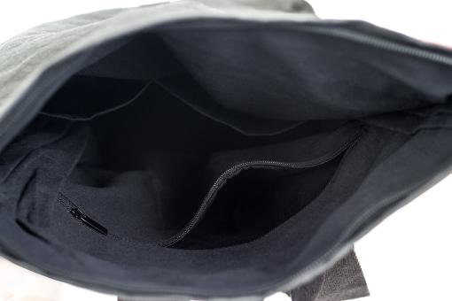 Liix Paperboy Rucksack / black in black 5